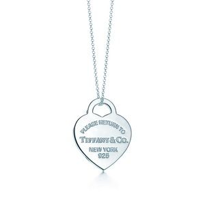 Tiffany Heart Tag Pendant